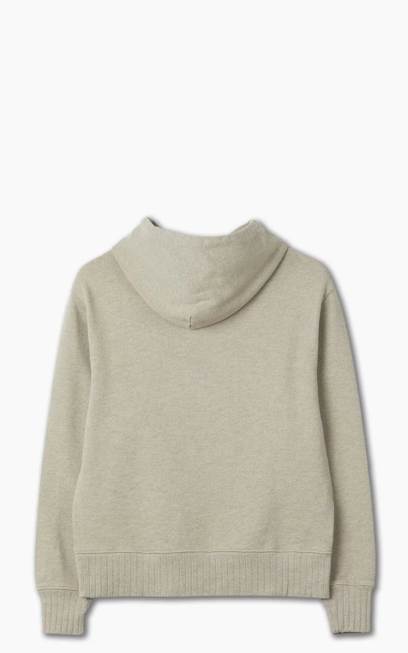 Merz b. Schwanen RFHD01 Hoodie Grey Melange Vintage - Image 3