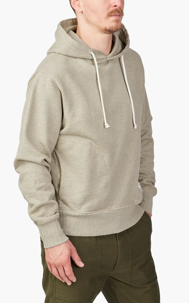 Merz b. Schwanen RFHD01 Hoodie Grey Melange Vintage - Image 4