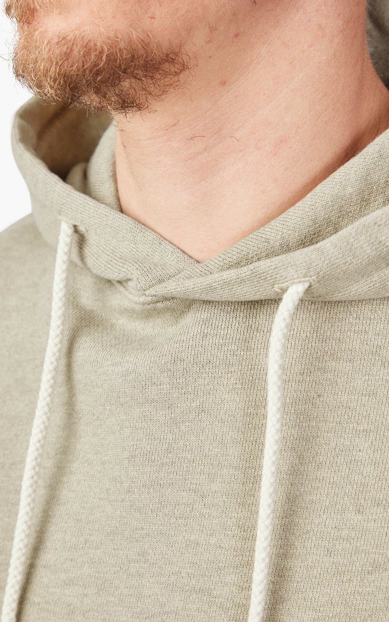 Merz b. Schwanen RFHD01 Hoodie Grey Melange Vintage - Image 6