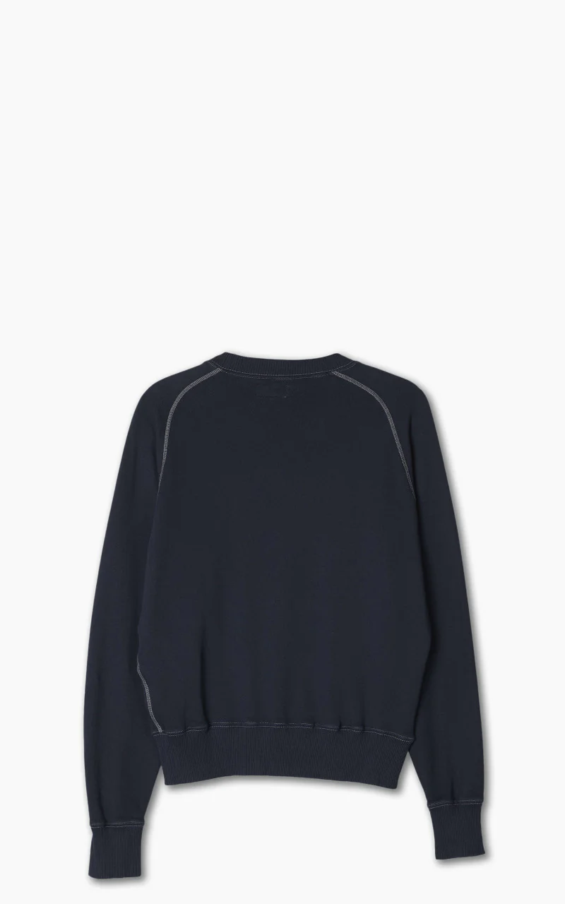 Merz b. Schwanen RGSW01 Sweatshirt Denim Blue - Image 7