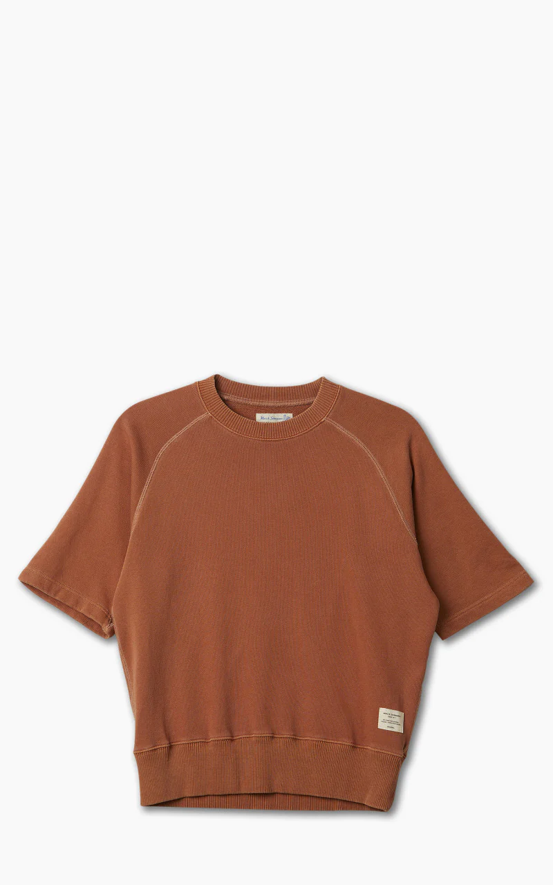 Merz b. Schwanen RGSW02 Sweatshirt Short Sleeve Teak