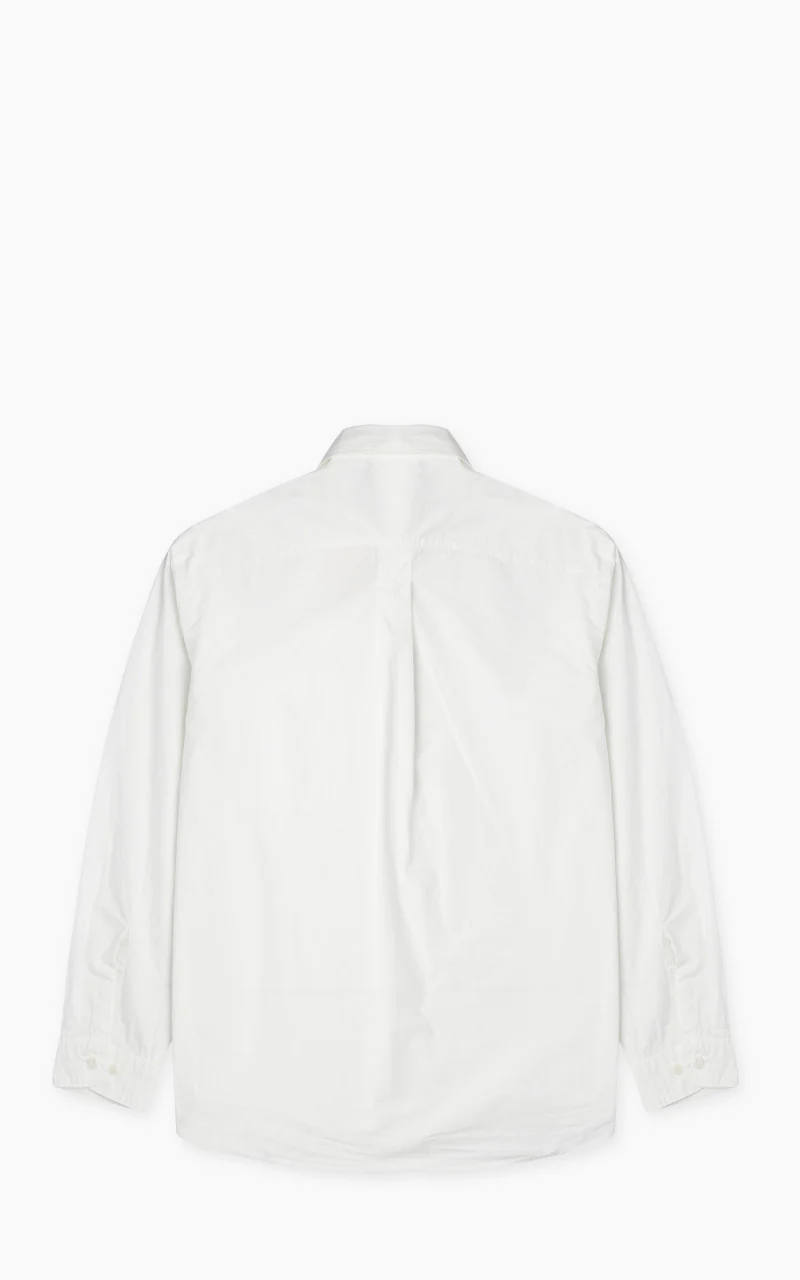 Merz b. Schwanen SHIRT01 Relaxed Fit Shirt White - Image 8