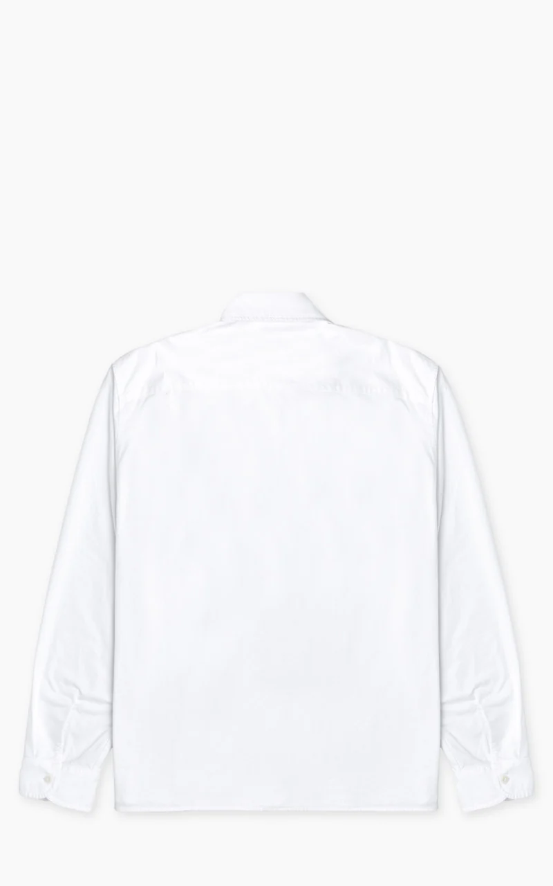 Merz b. Schwanen SHIRT11OX Oxford Shirt White - Image 5