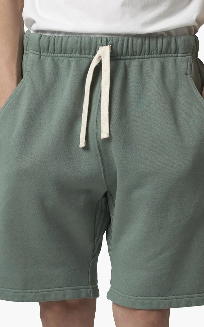 Merz b. Schwanen SPS04 Sweat Shorts Light Army - Image 2
