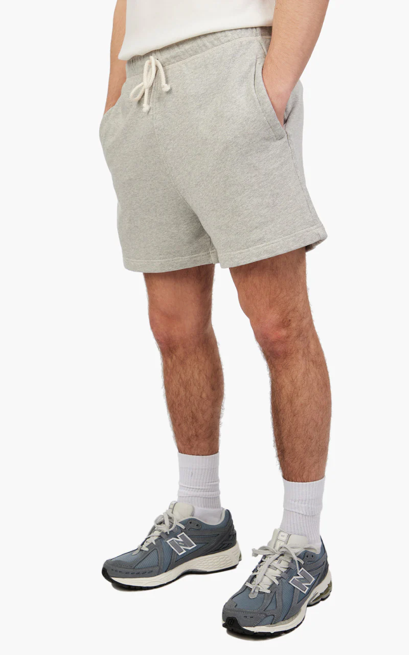 Merz b. Schwanen SPS05 Sweat Shorts Grey Melange - Image 4