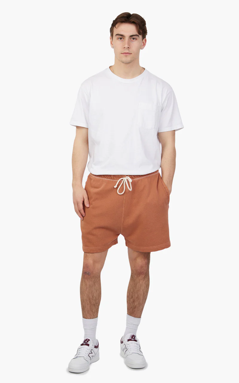 Merz b. Schwanen SPS05 Sweat Shorts Teak - Image 2