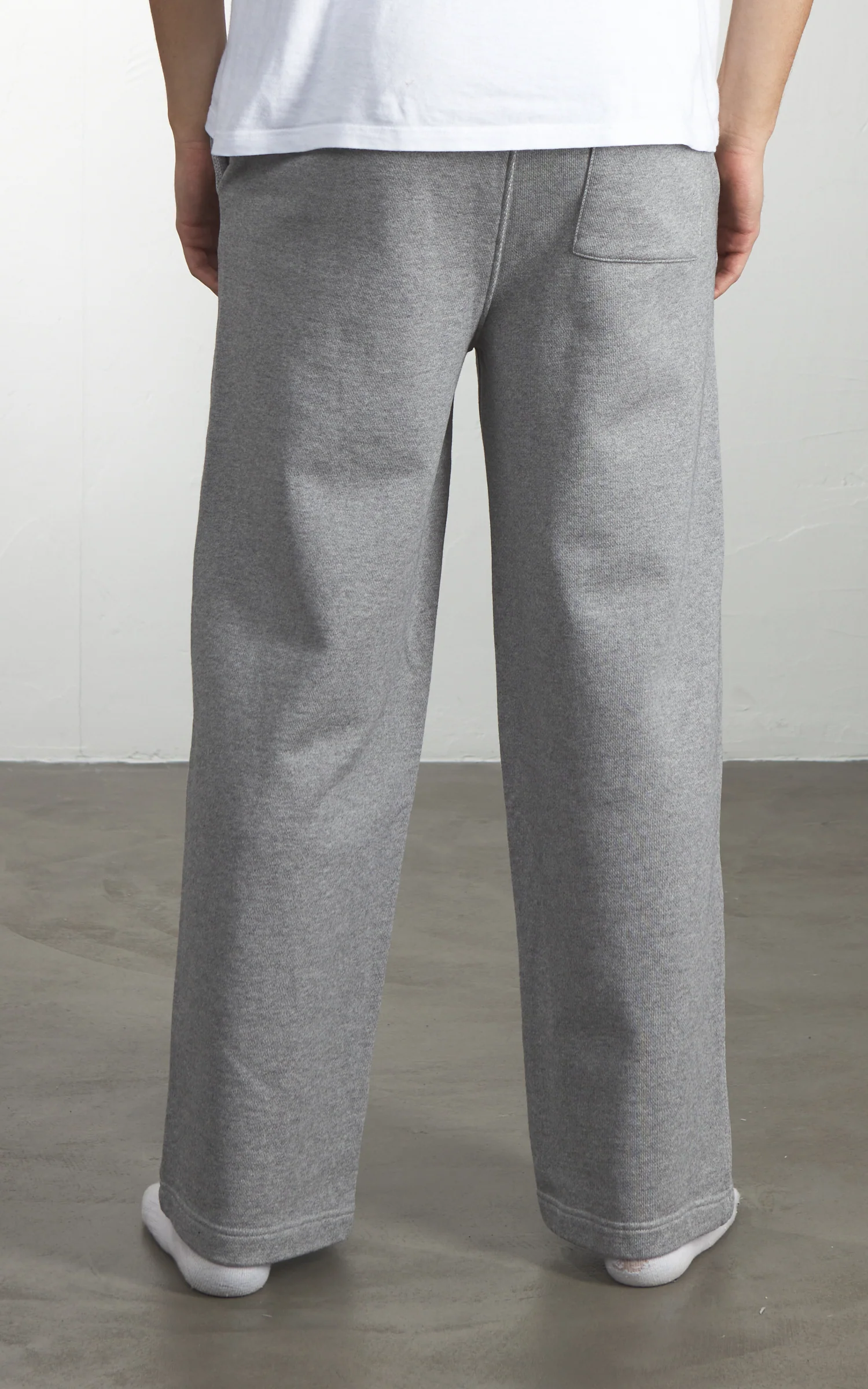 Merz b. Schwanen SWEATPTS03 Sweatpants Grey Melange - Image 4