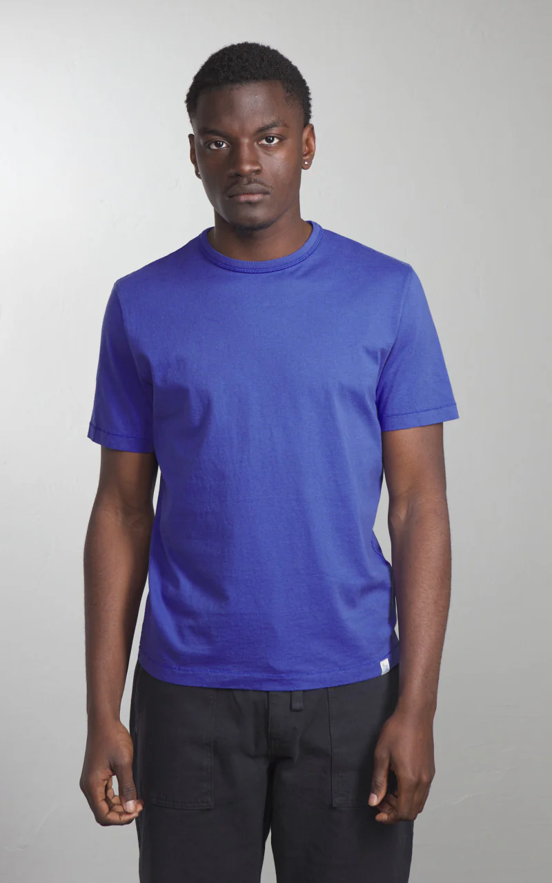 Merz b. Schwanen TEE02 Tee Vintage Blue - Image 2