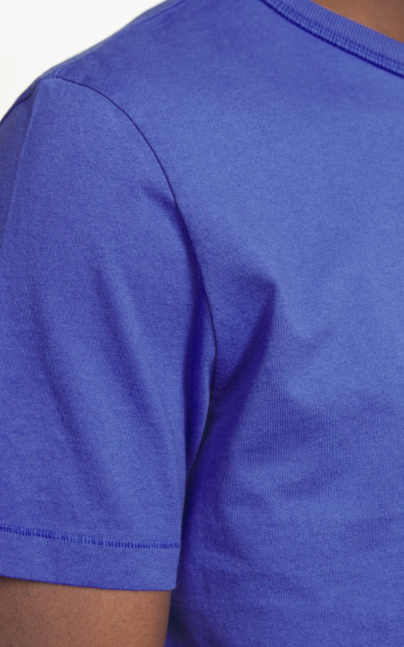 Merz b. Schwanen TEE02 Tee Vintage Blue - Image 4