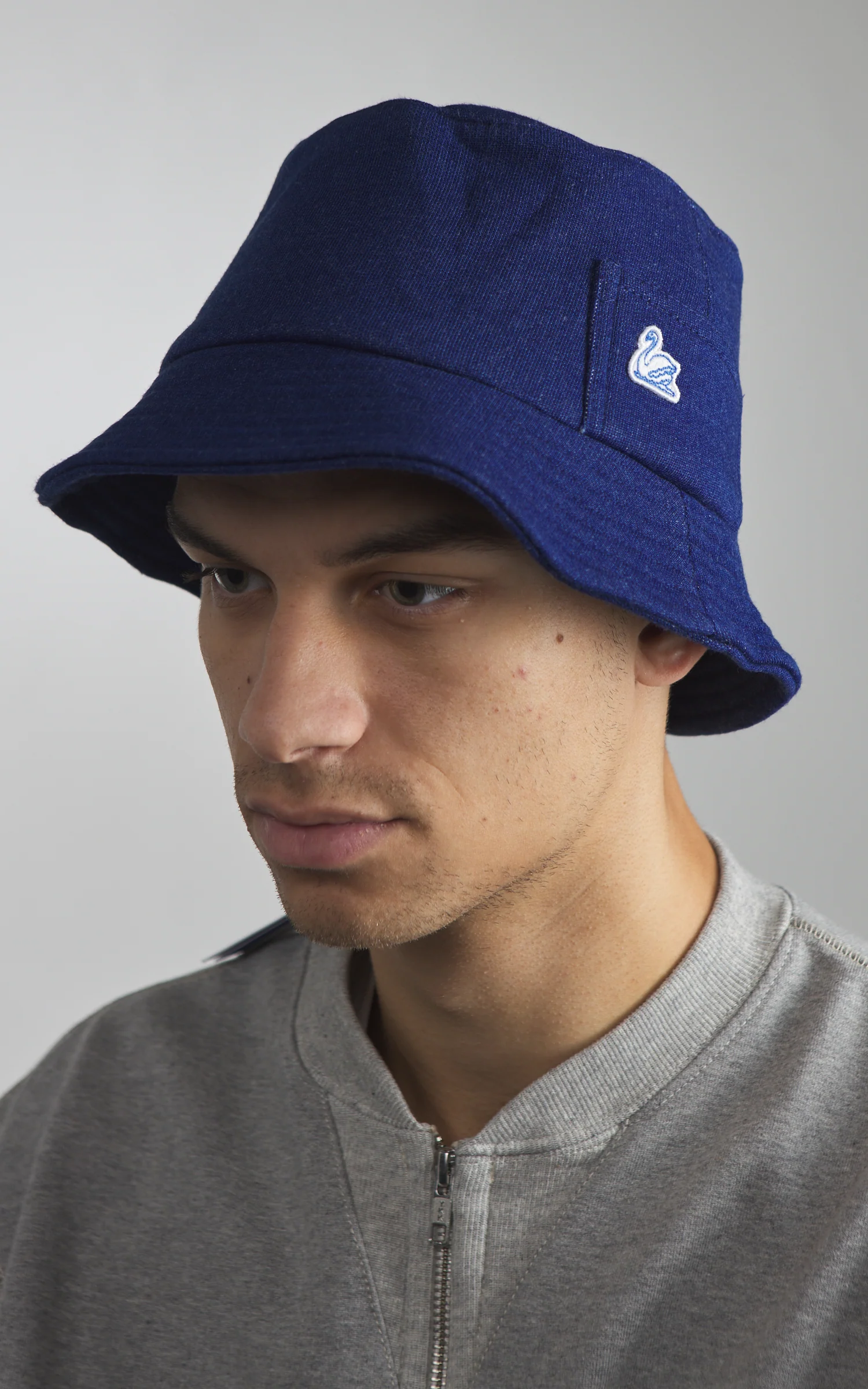 Merz b. Schwanen VFBH02 Bucket Hat Indigo - Image 2