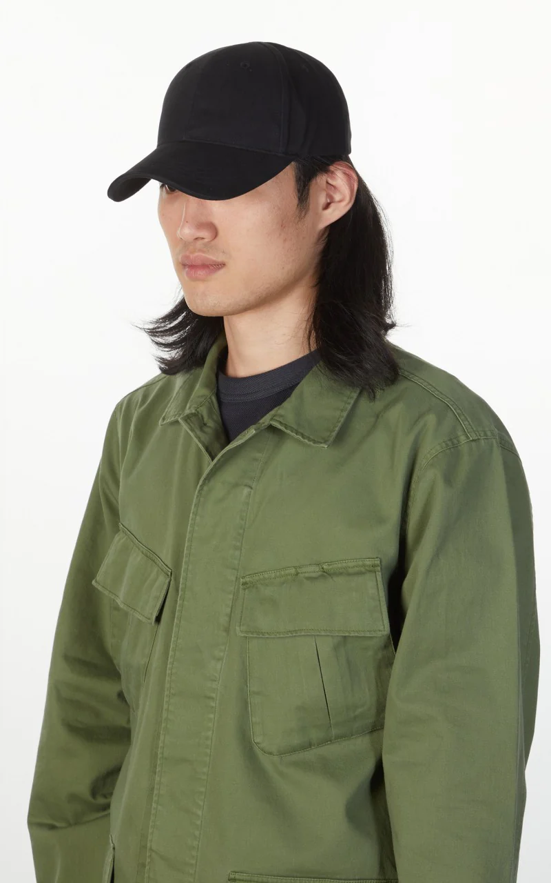 Military Surplus 6-Panel-Cap Black - Image 2