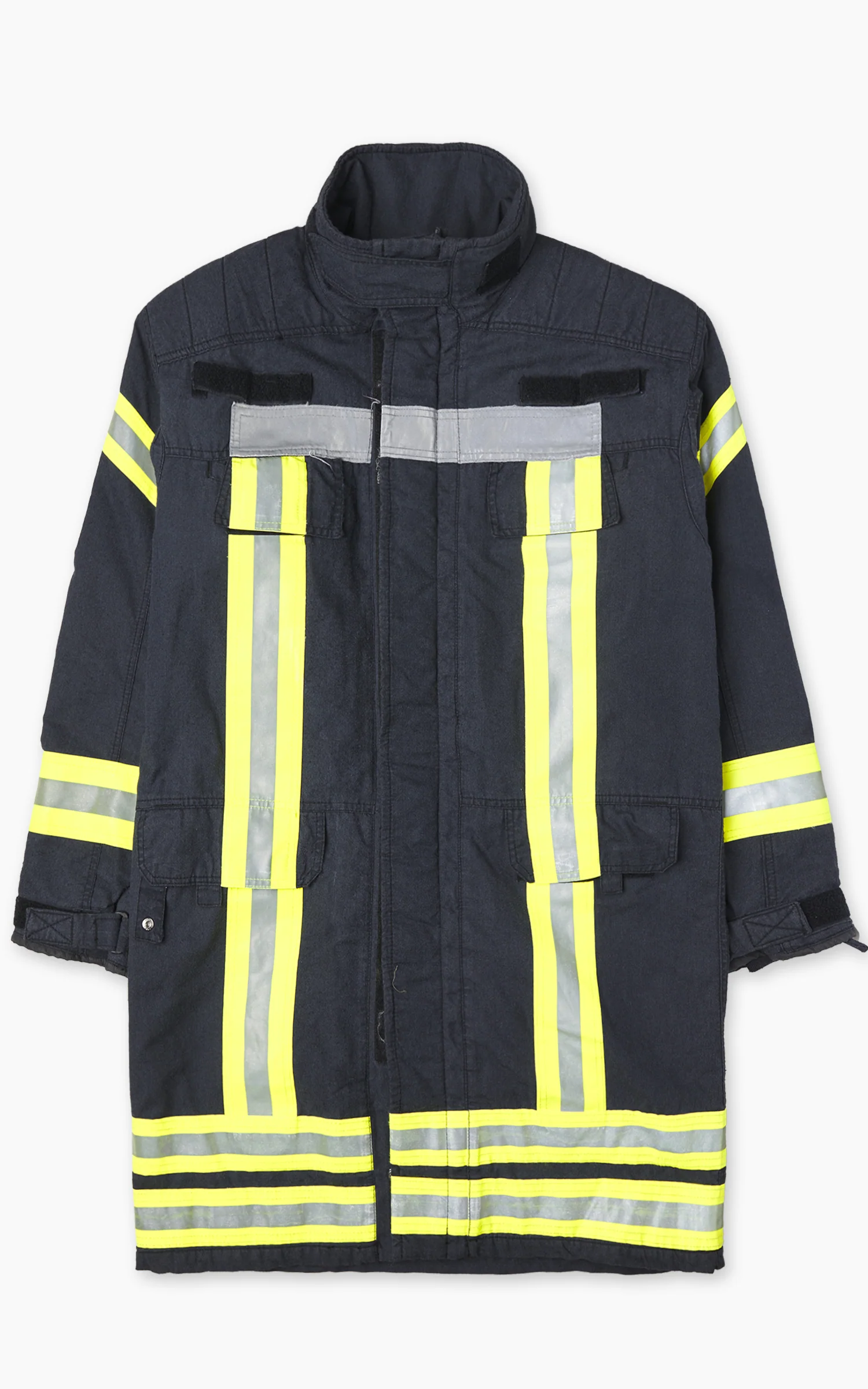 Military Surplus BW Fire Department Protective Jacket GORE-TEX® Used Dark Blue