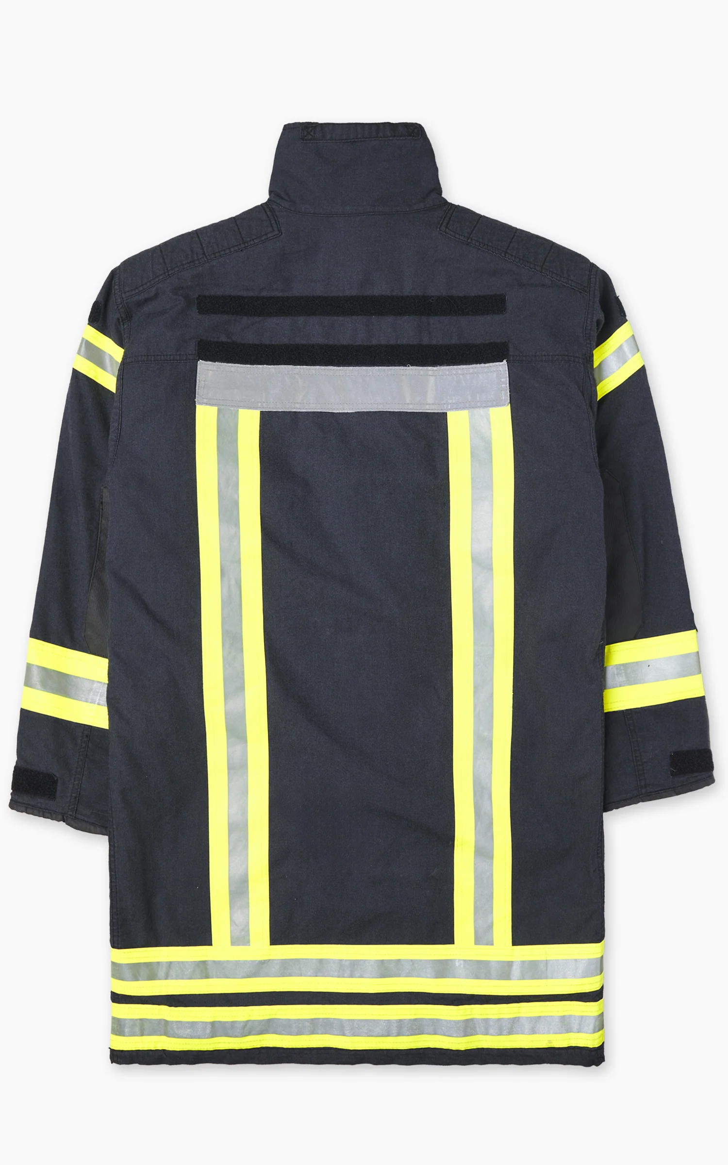 Military Surplus BW Fire Department Protective Jacket GORE-TEX® Used Dark Blue - Image 2