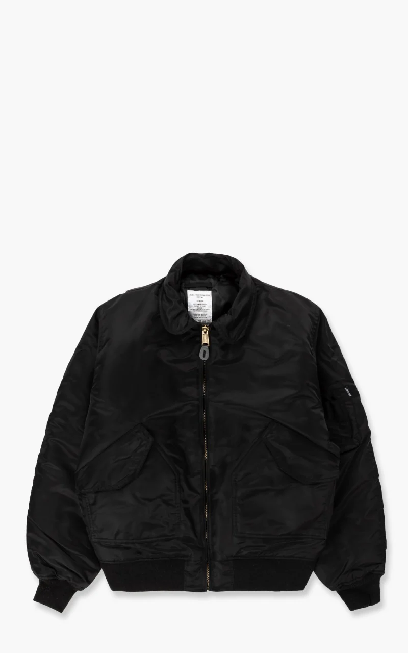 Military Surplus CWU US Flight Jacket Black