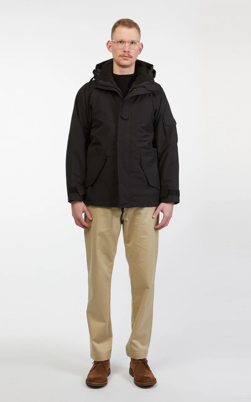 Military Surplus ECWCS Parka Black - Image 3
