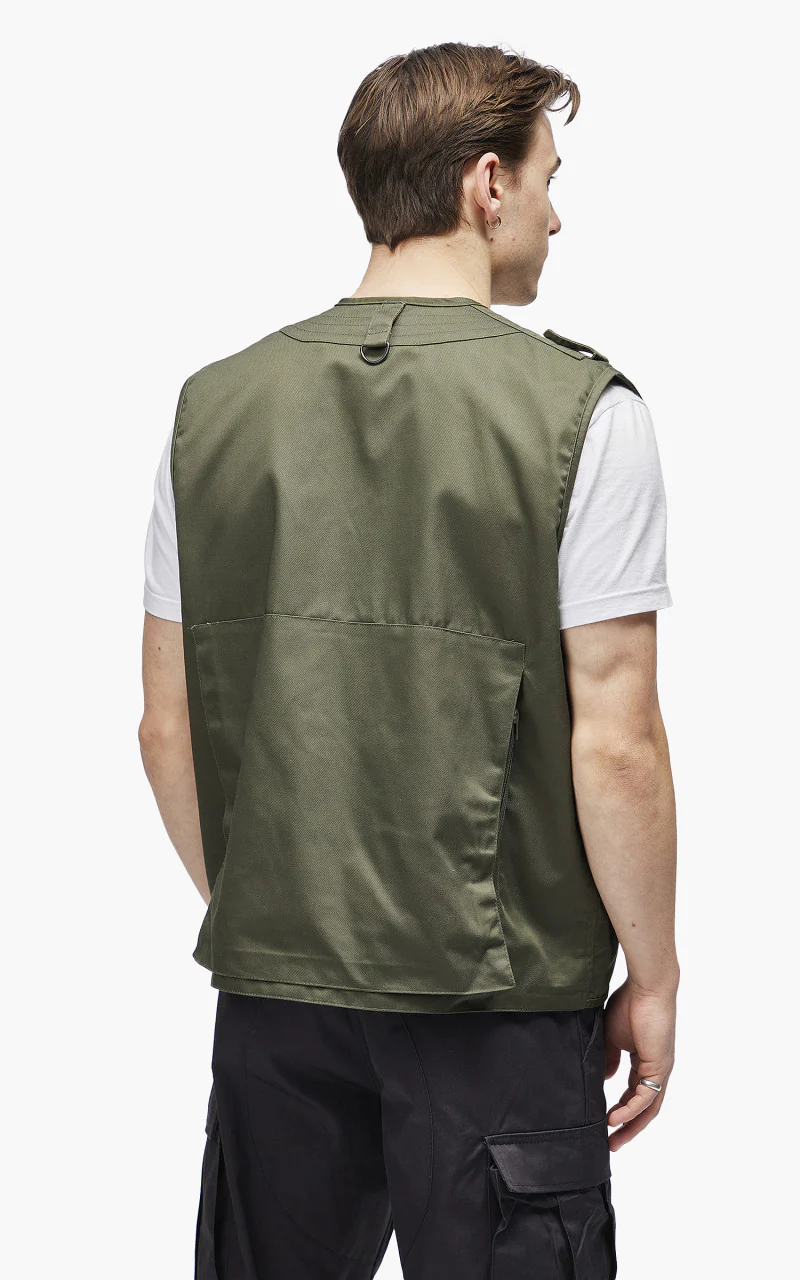 Military Surplus Hunting Vest Olive - Image 8
