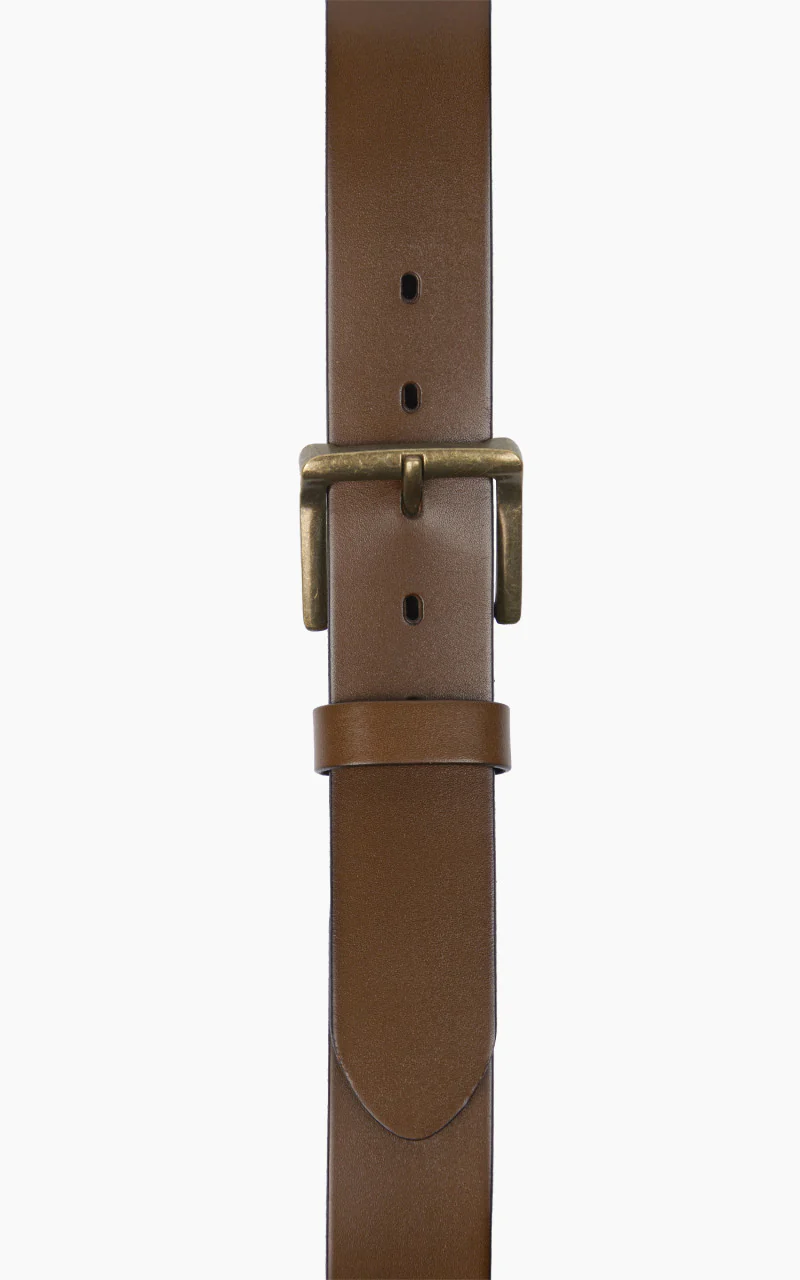 Military Surplus Leather Belt Brown - Image 2