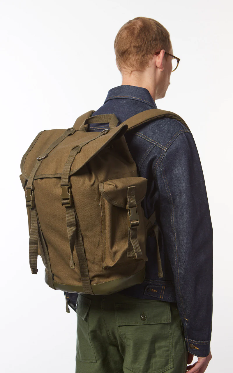 Military Surplus Military Mountain Backpack Canvas Olive - Image 5