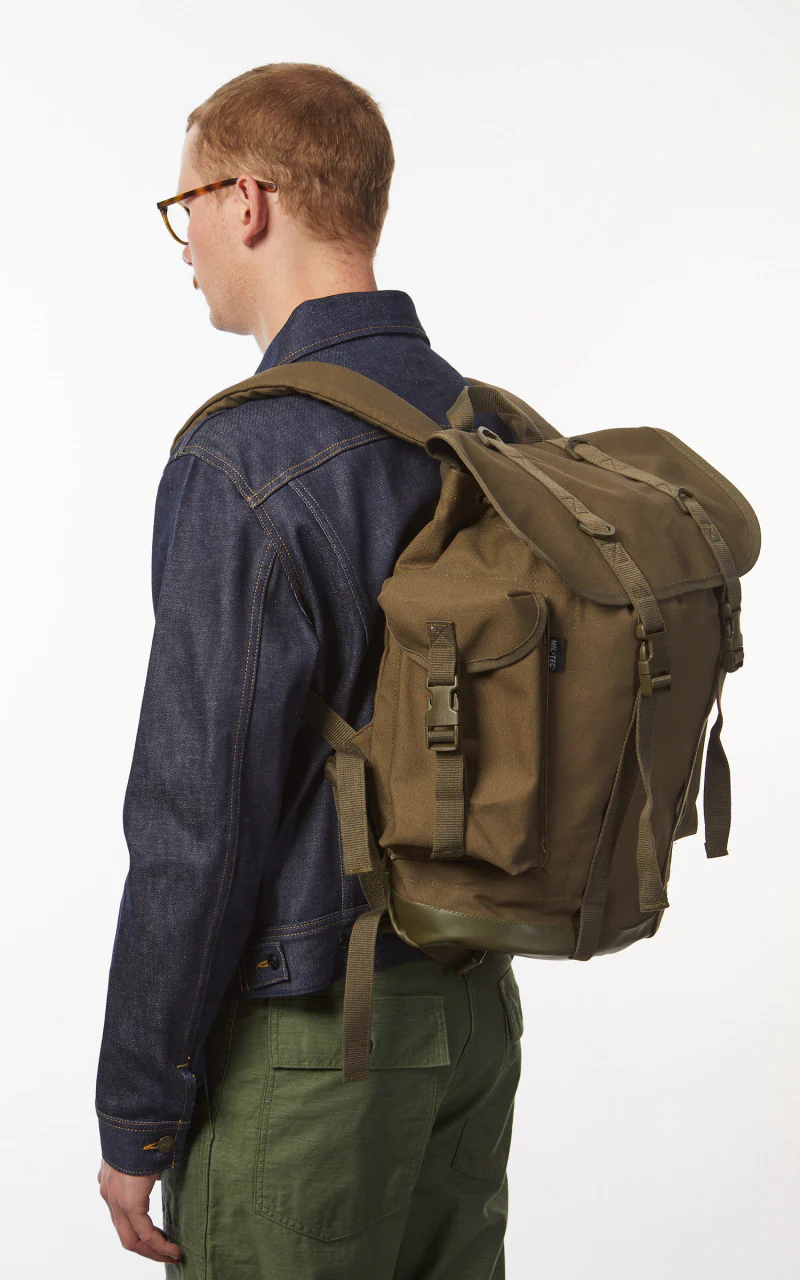 Military Surplus Military Mountain Backpack Canvas Olive - Image 6