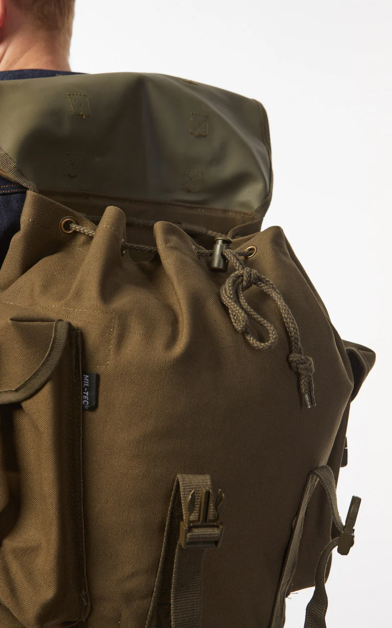 Military Surplus Military Mountain Backpack Canvas Olive - Image 9