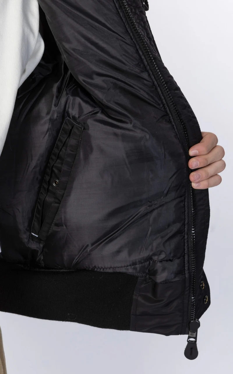 Military Surplus N2B US Flight Jacket Black - Image 10