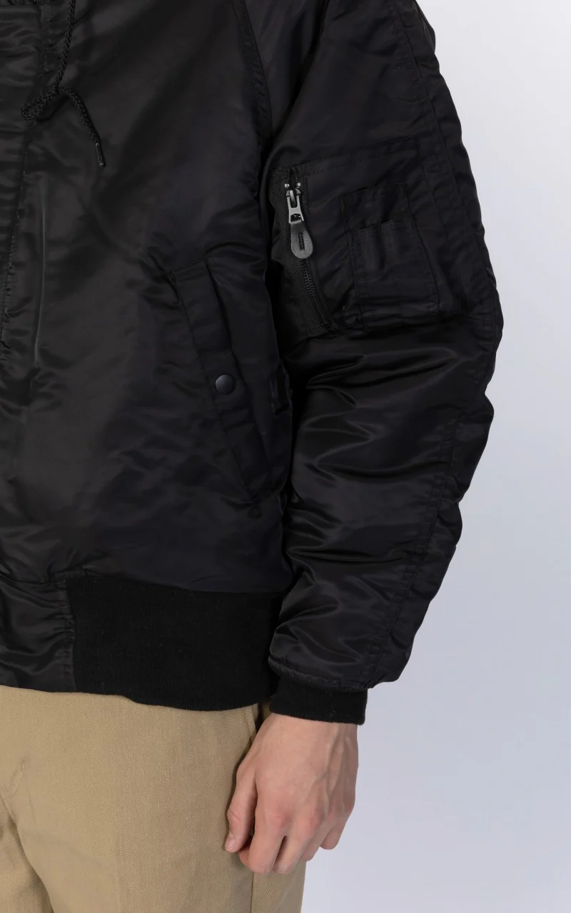 Military Surplus N2B US Flight Jacket Black - Image 6