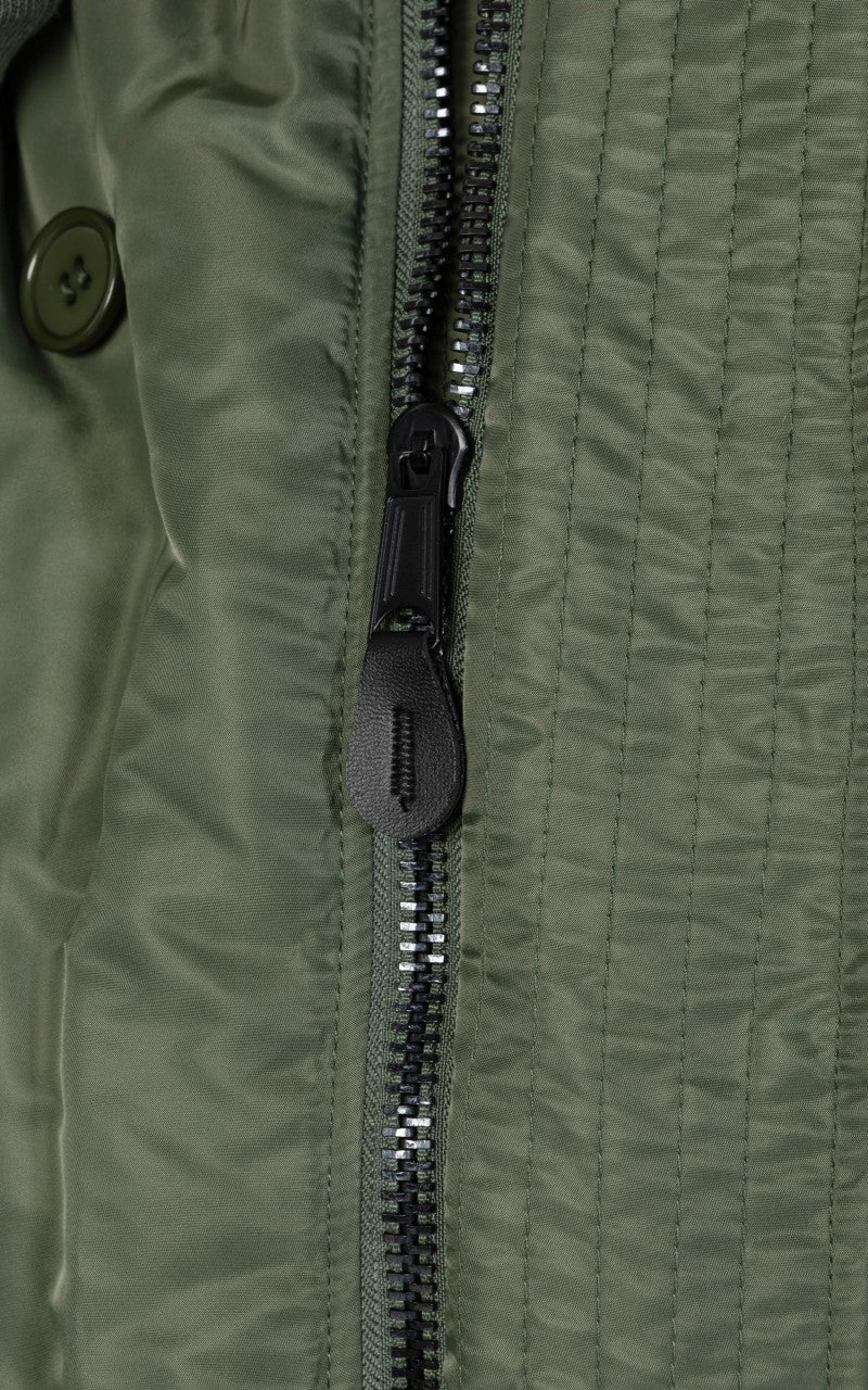 Military Surplus N2B US Flight Jacket Olive - Image 10