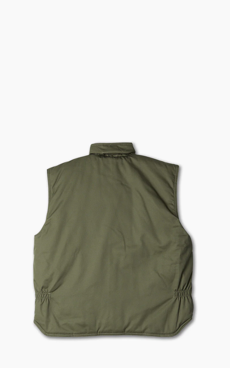 Military Surplus Ranger Vest Padded Olive - Image 3
