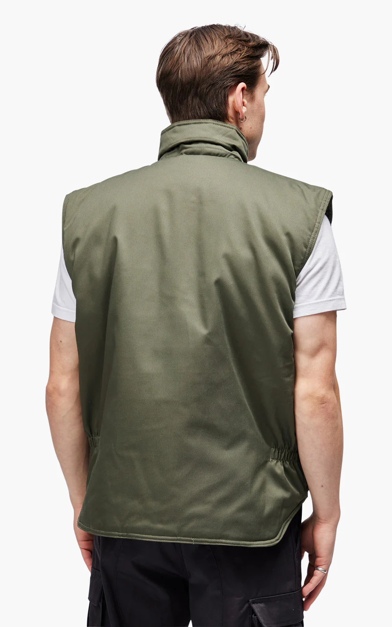 Military Surplus Ranger Vest Padded Olive - Image 8