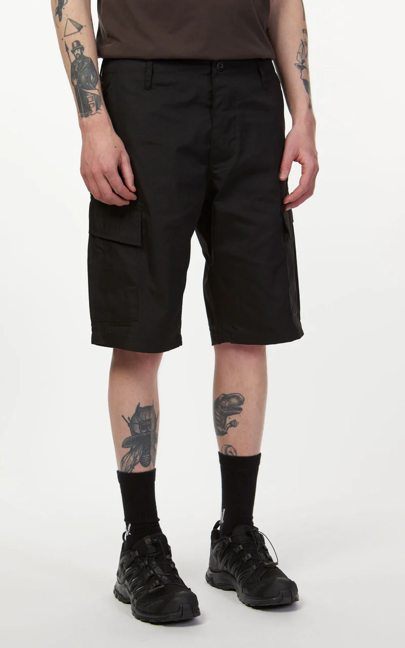 Military Surplus US ACU Shorts Ripstop Black - Image 5