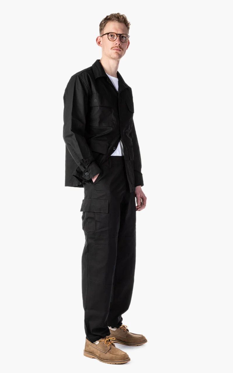 Military Surplus US BDU Field Pant Ripstop Black - Image 2