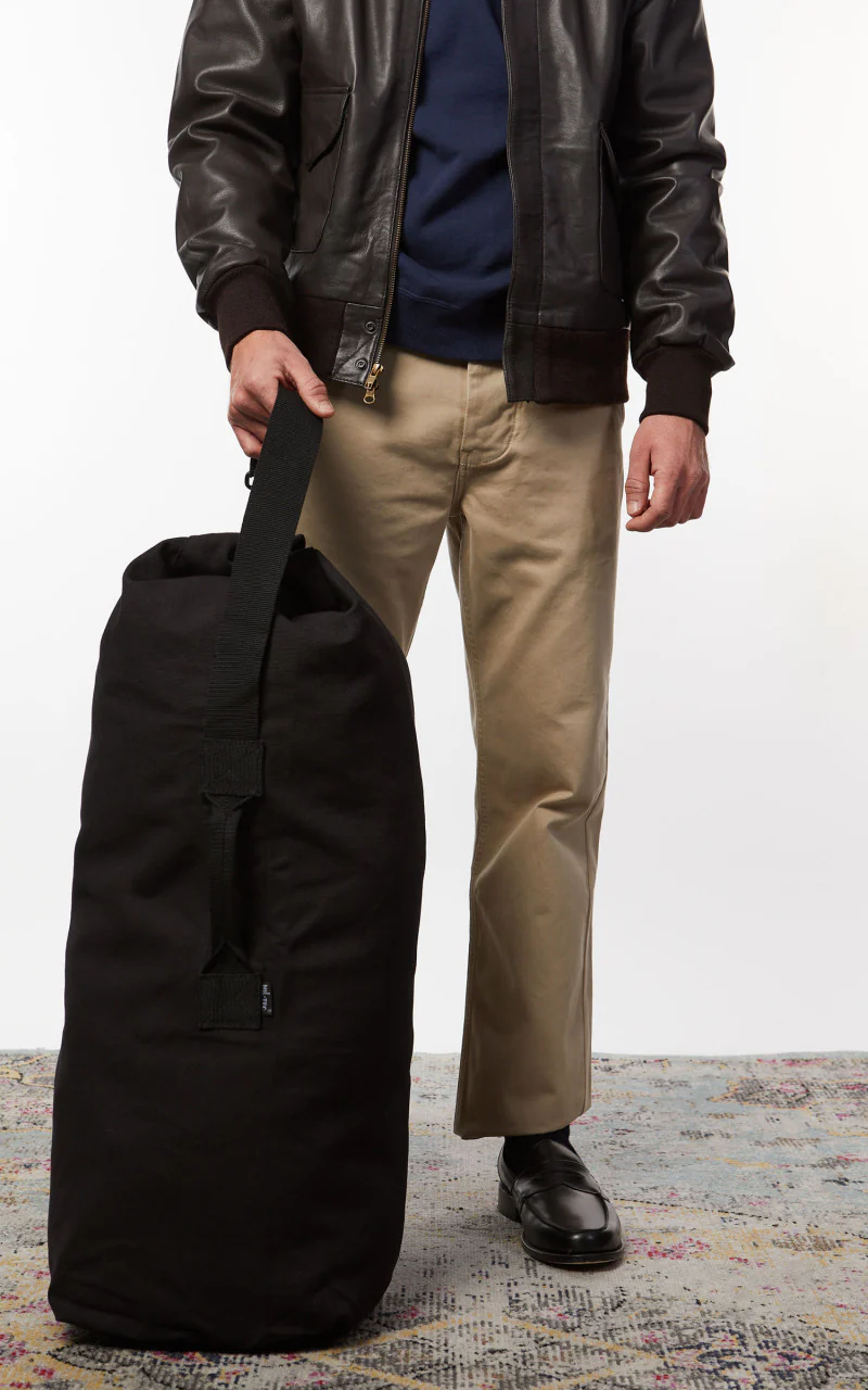 Military Surplus US Duffle Bag Black - Image 3