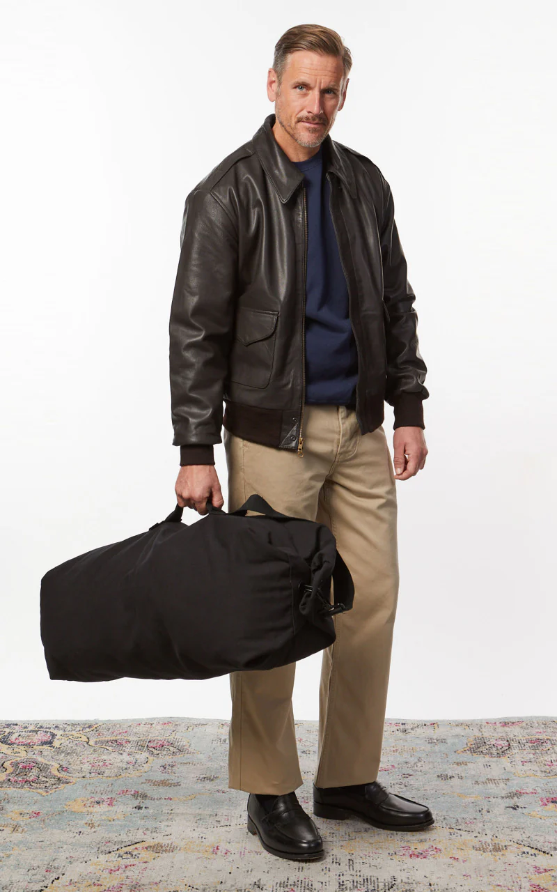 Military Surplus US Duffle Bag Black - Image 4
