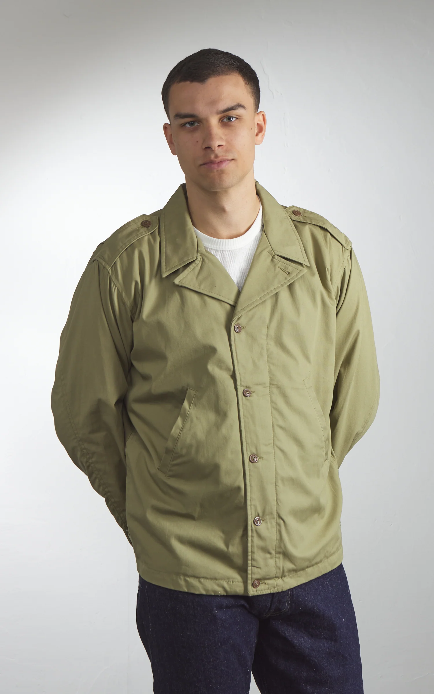 Military Surplus US Field Jacket M41 Olive - Image 5