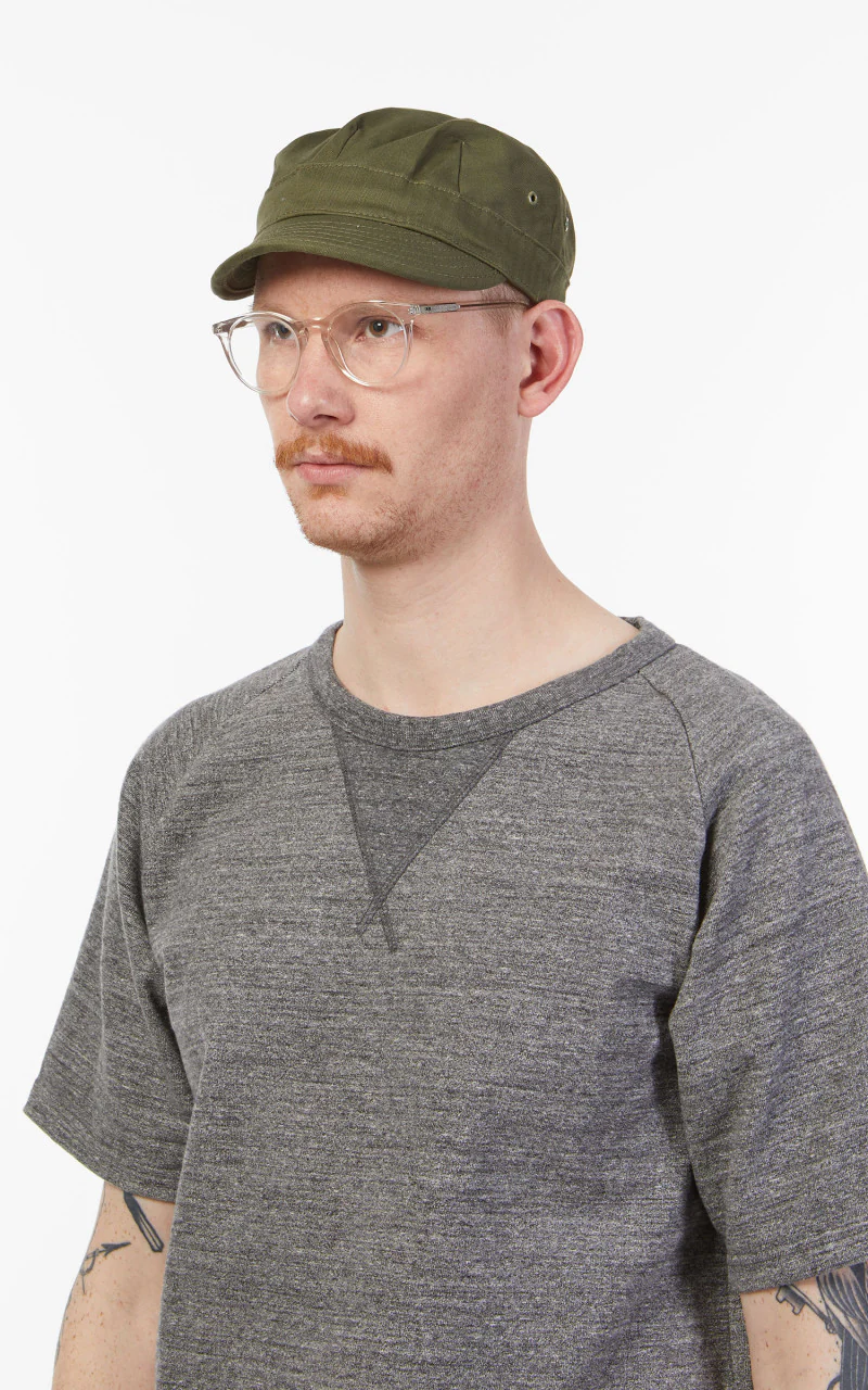 Military Surplus US HBT Cap No. 7 Olive Drab - Image 2
