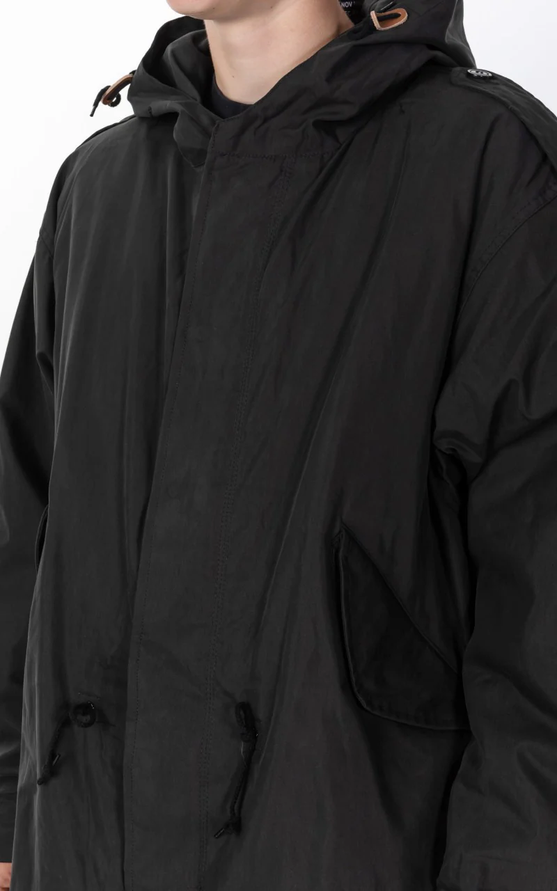 Military Surplus US M51 Fishtail Parka Black - Image 11