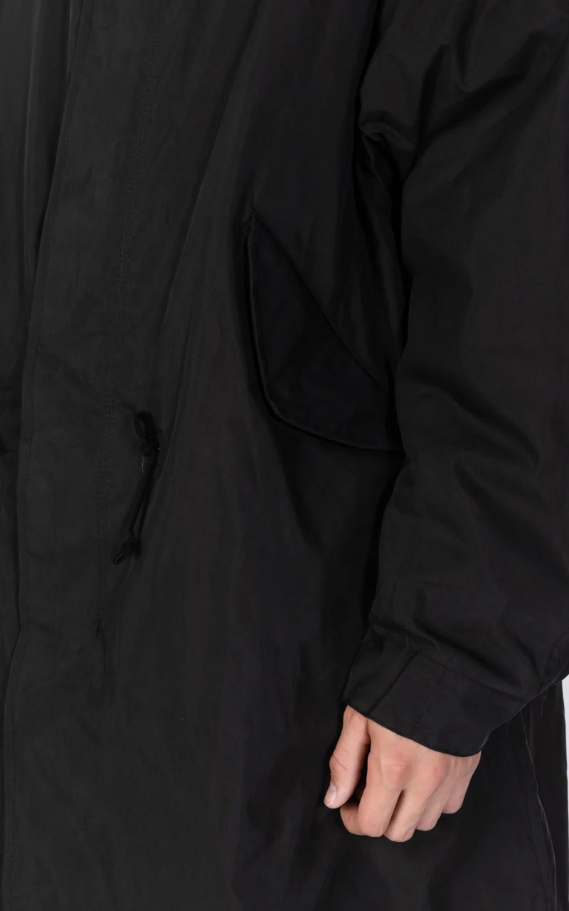 Military Surplus US M51 Fishtail Parka Black - Image 12