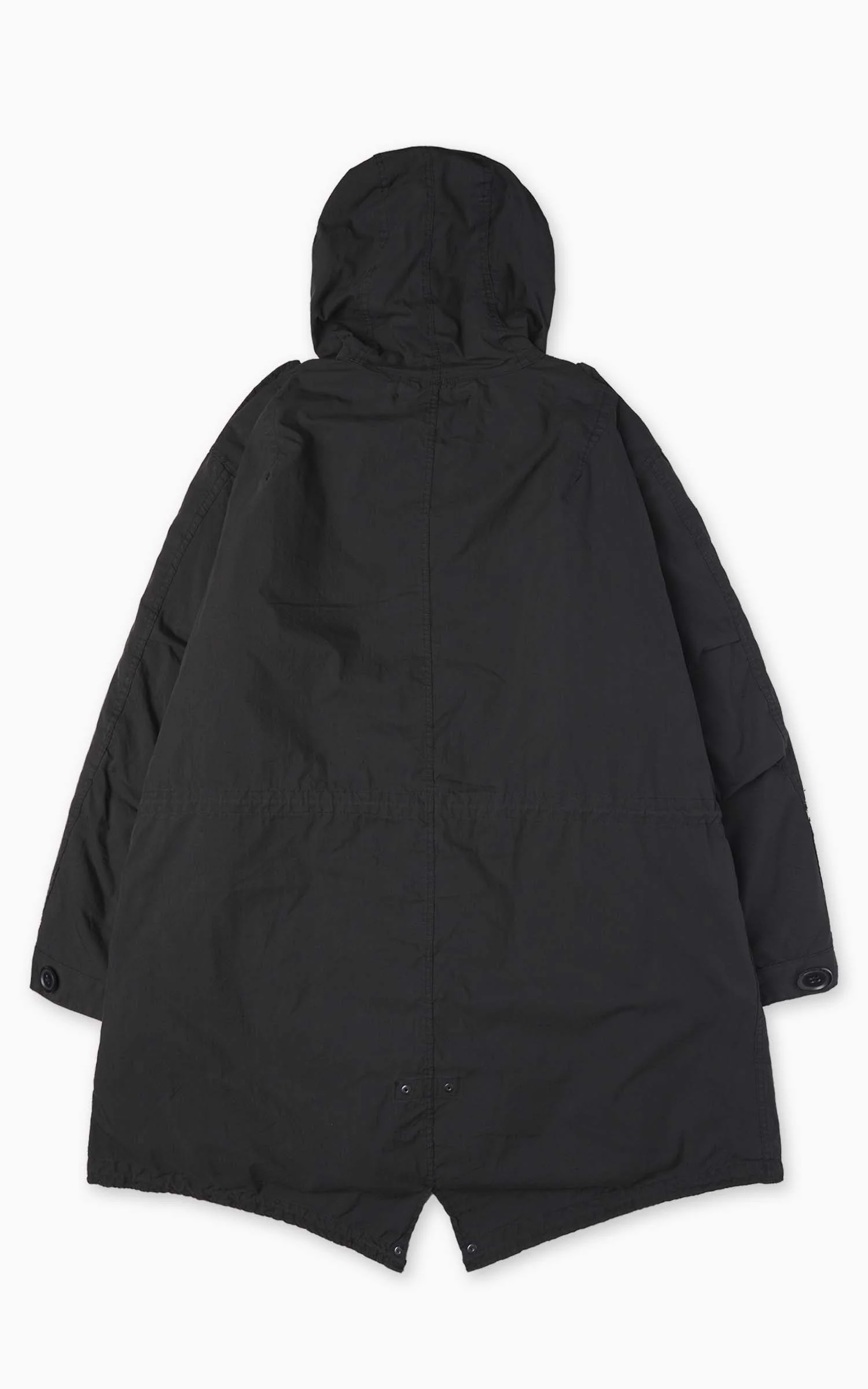 Military Surplus US M51 Fishtail Parka "O-Bleached" Black by 140FAHRENHEIT - Image 3
