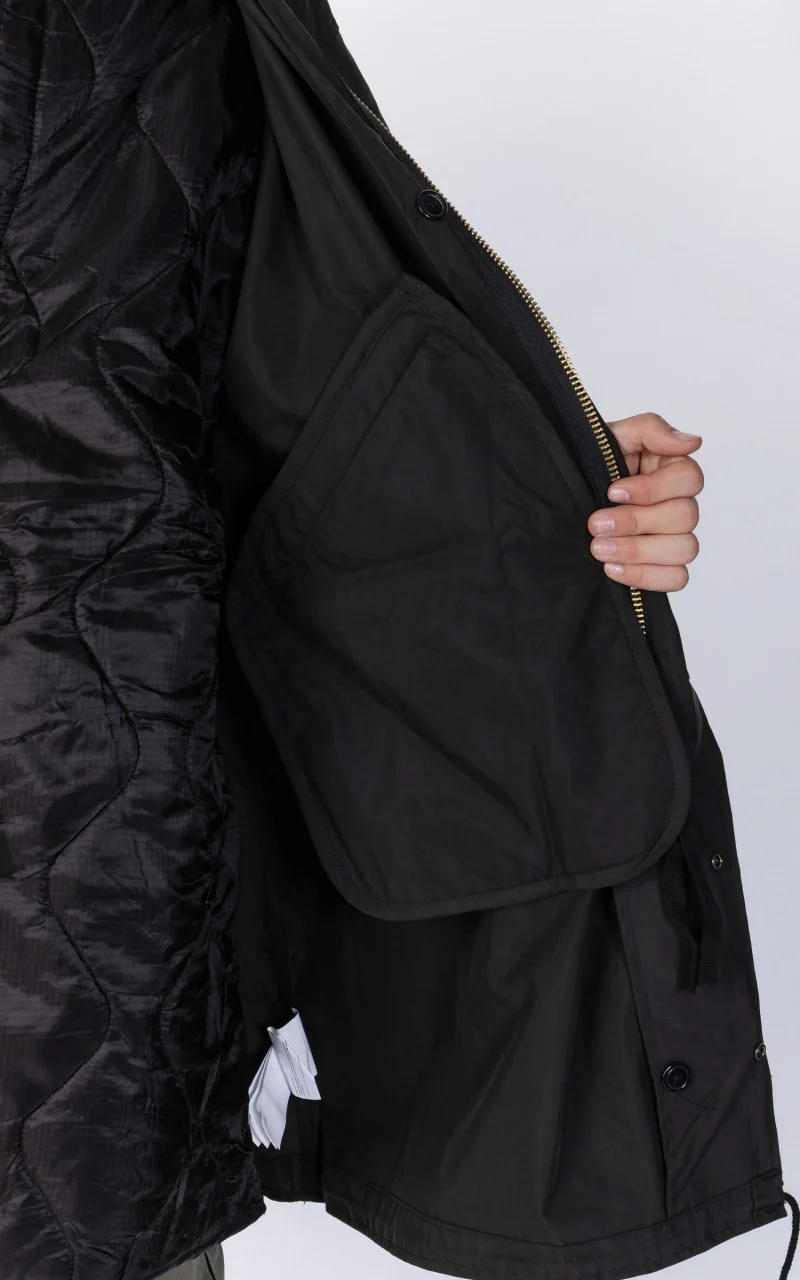 Military Surplus US M51 Fishtail Parka Black - Image 17
