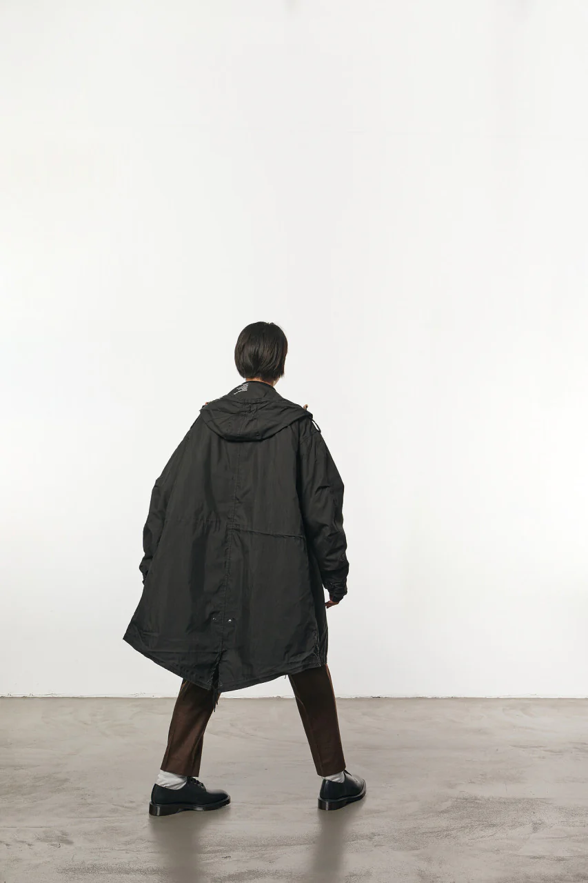 Military Surplus US M51 Fishtail Parka Black - Image 4