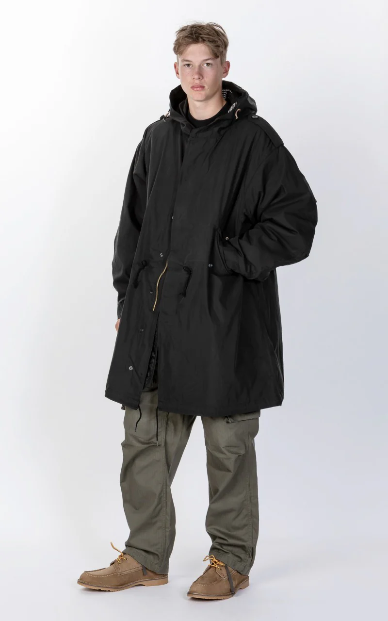 Military Surplus US M51 Fishtail Parka Black - Image 6