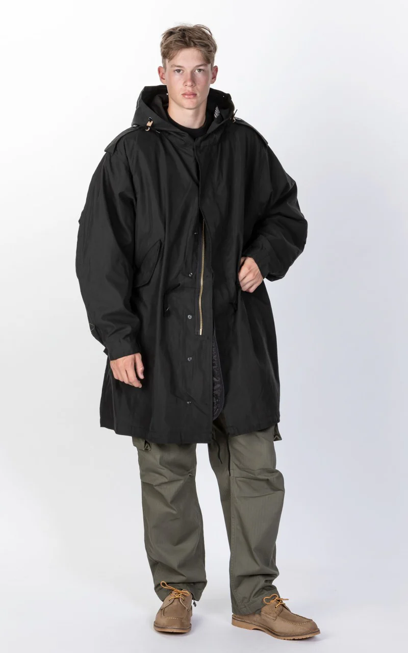 Military Surplus US M51 Fishtail Parka Black - Image 7