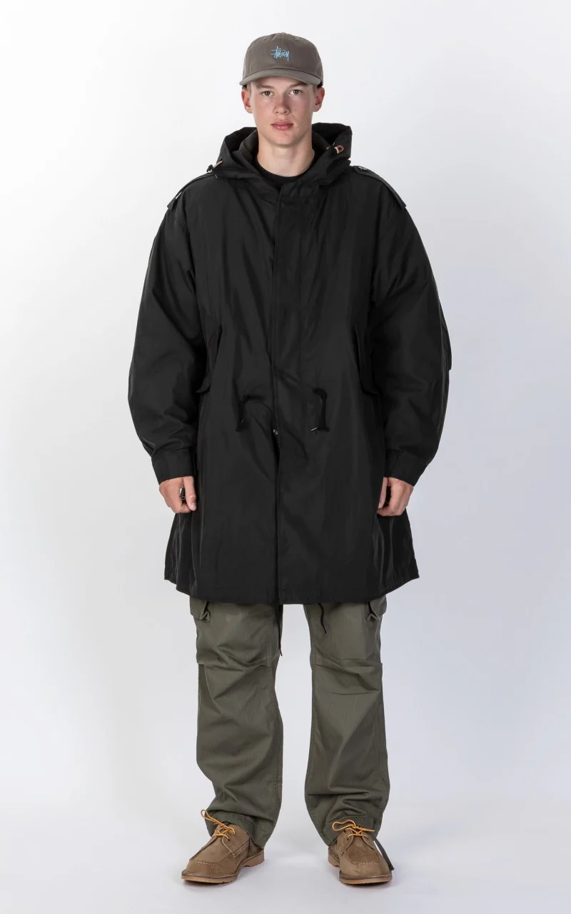 Military Surplus US M51 Fishtail Parka Black - Image 8