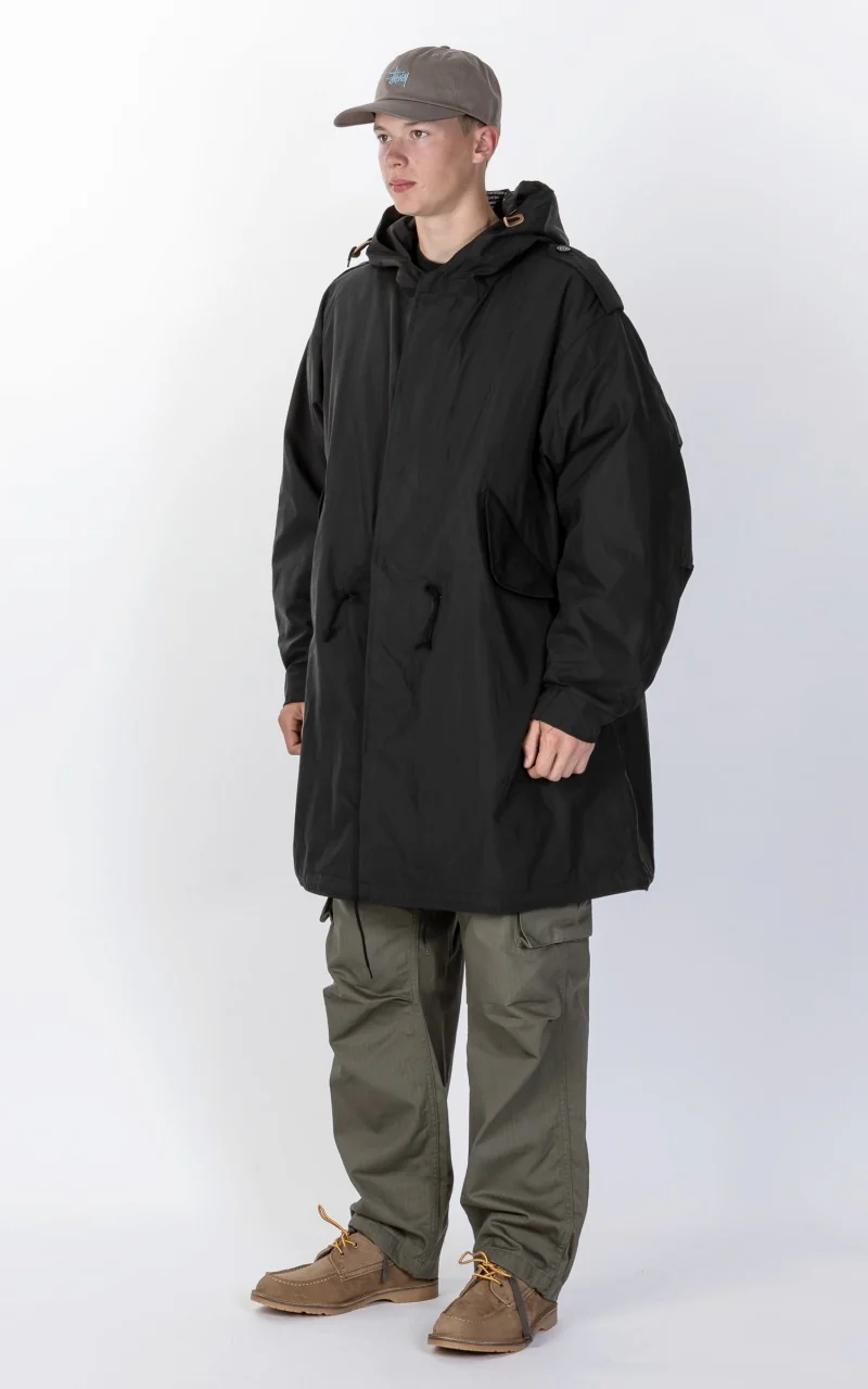 Military Surplus US M51 Fishtail Parka Black - Image 9