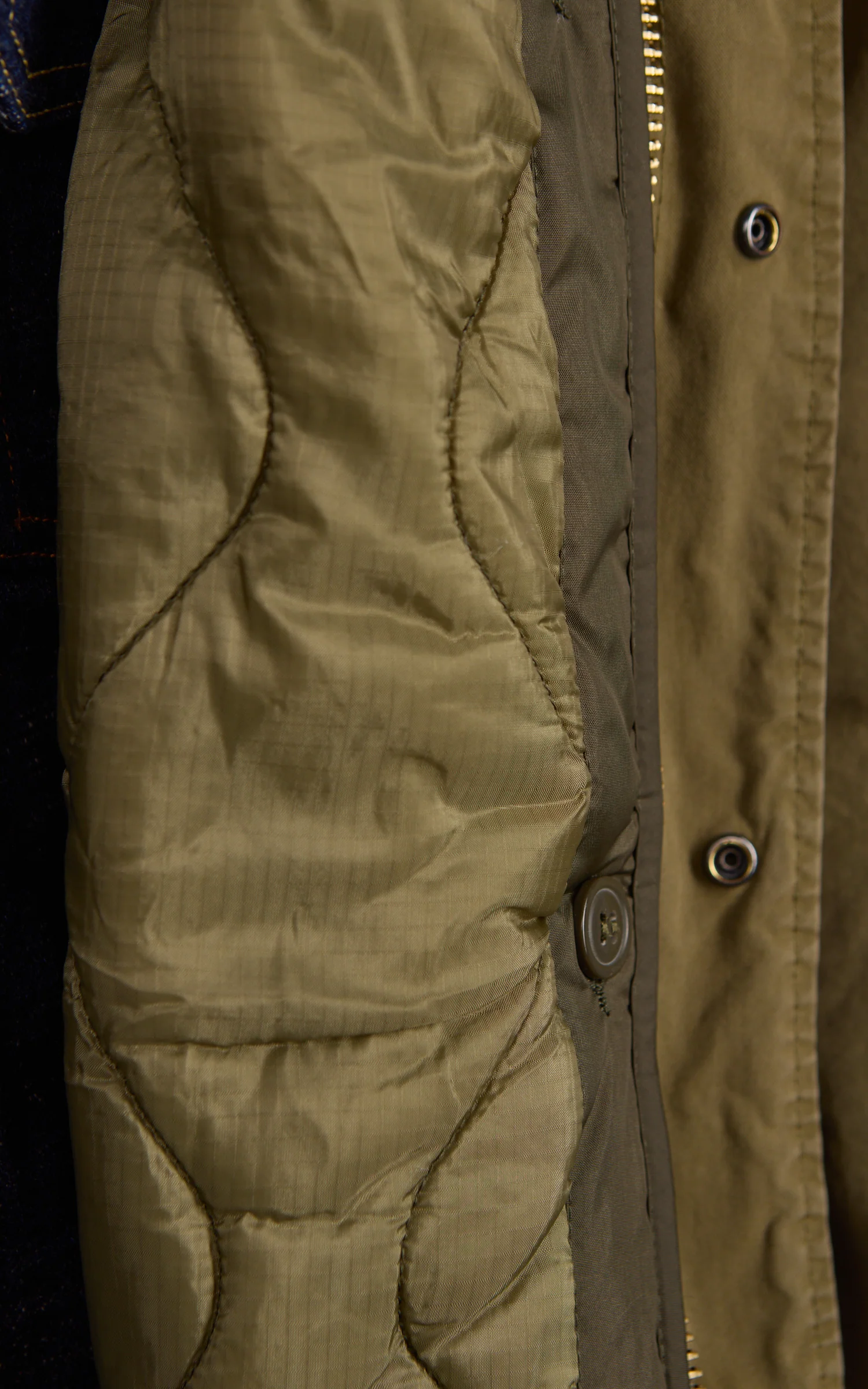 Military Surplus US M51 Fishtail Parka "O-Bleached" Olive 140FAHRENHEIT - Image 5