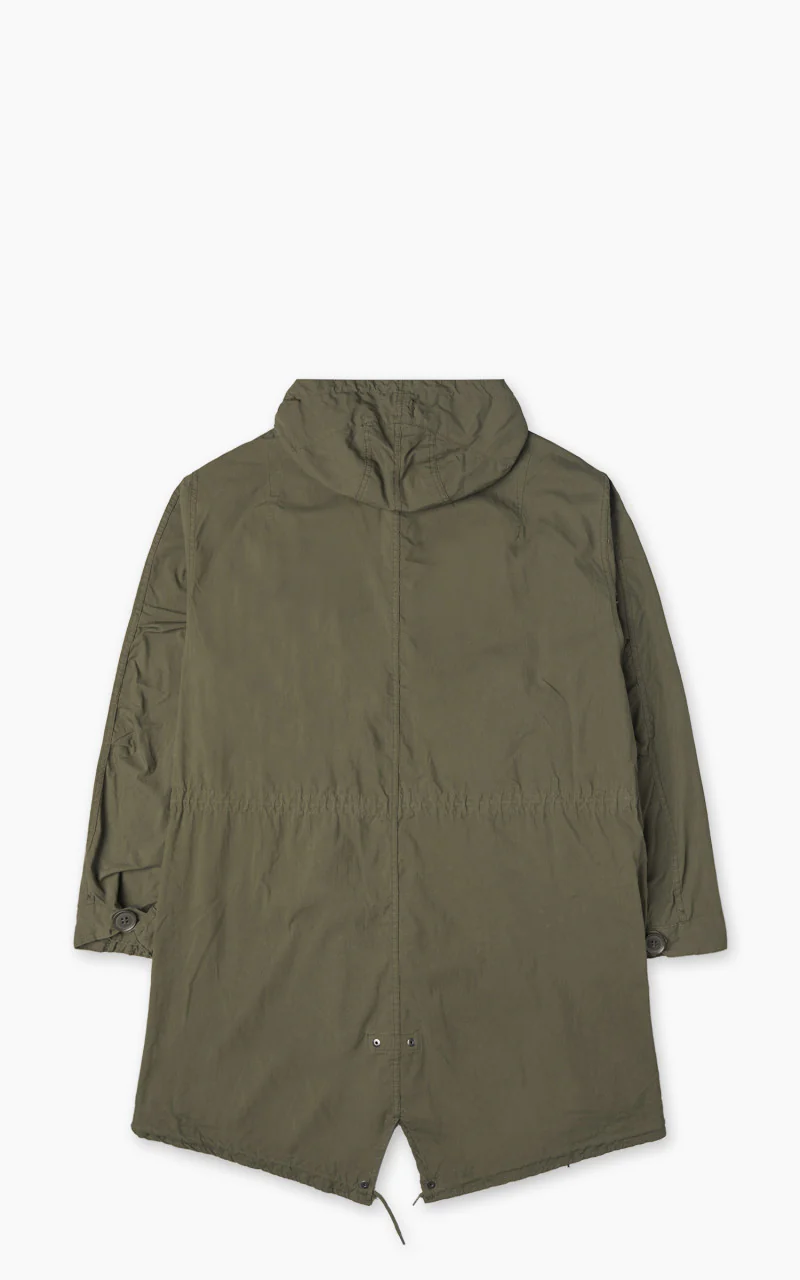 Military Surplus US M51 Fishtail Parka Vintage Washed Olive - Image 9