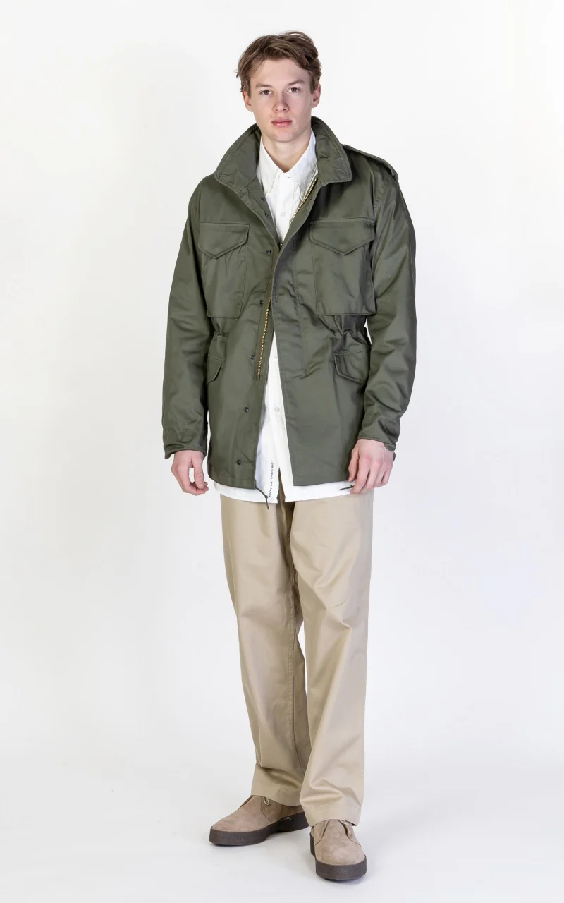 Military Surplus US M65 Field Jacket Olive Drab - Image 4
