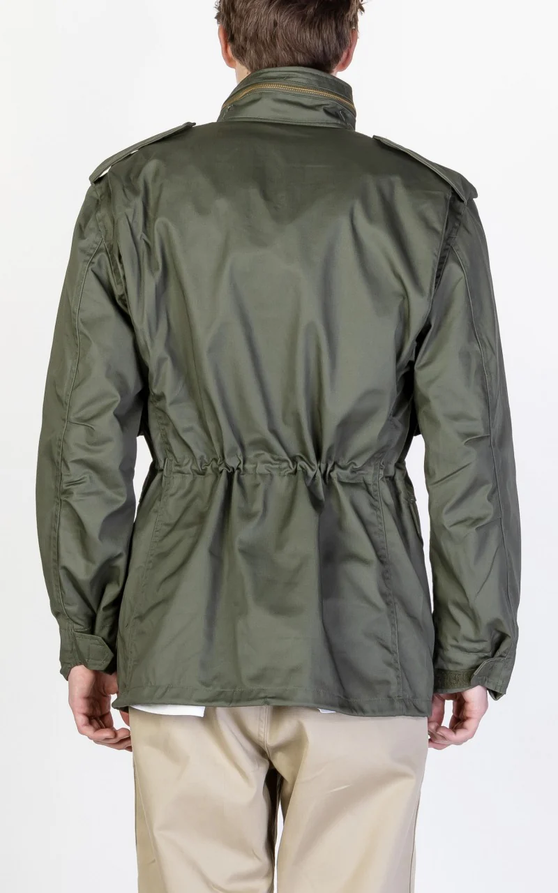Military Surplus US M65 Field Jacket Olive Drab - Image 6