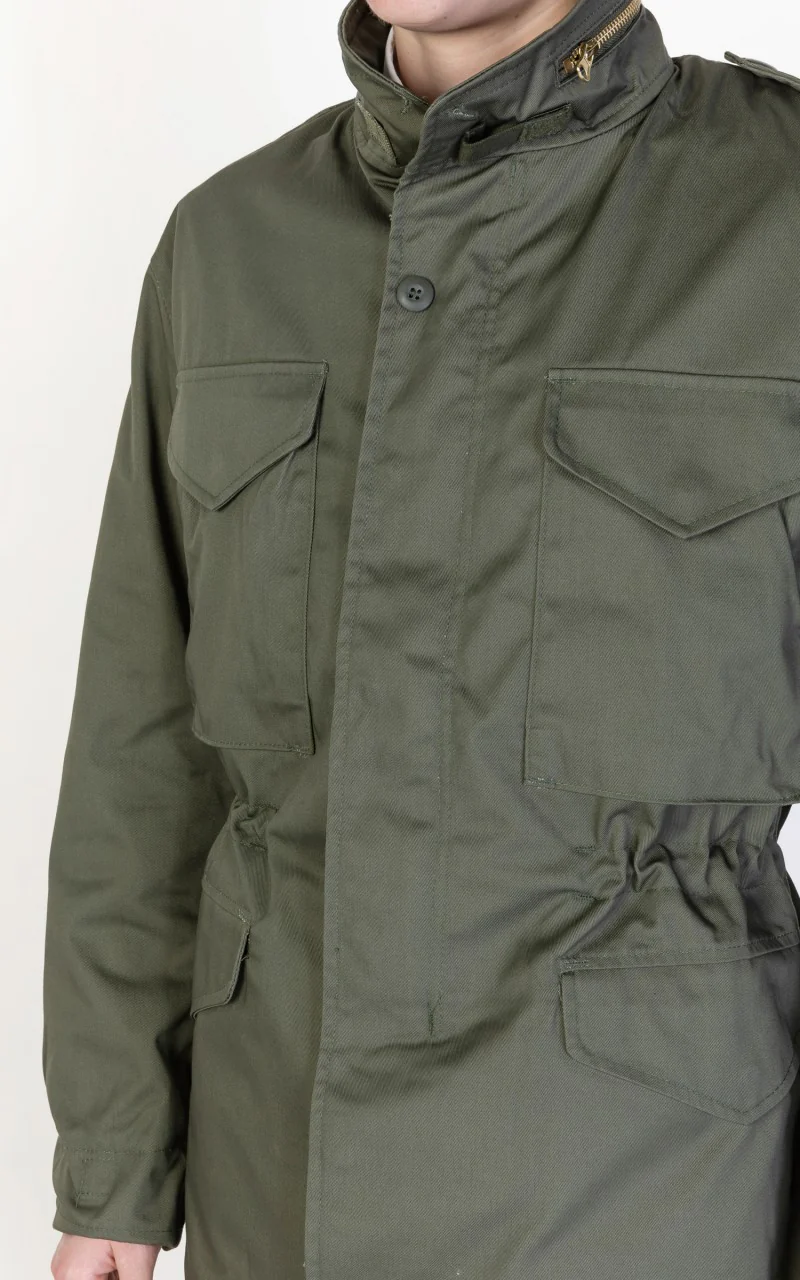 Military Surplus US M65 Field Jacket Olive Drab - Image 8