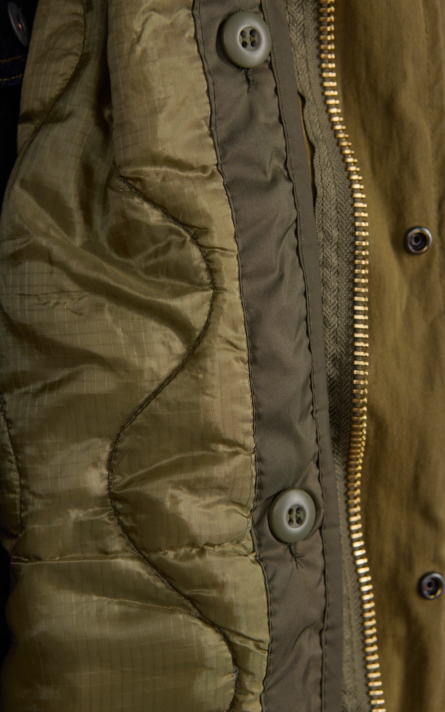 Military Surplus US M65 Fishtail Parka "O-Bleached" Olive Drab by 140FAHRENHEIT - Image 6